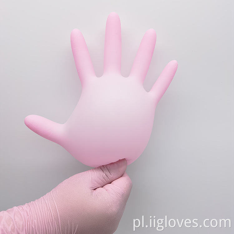 Lateksowe rękawice proszkowe Guantes desechables de Nitrilo xs Uso Medico Djeremabalne rękawiczki nitrysylne Lateksowe